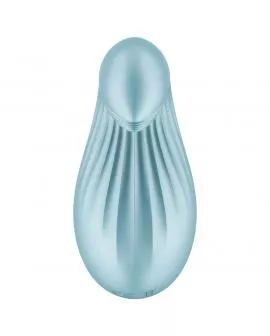SATISFYER - DIPPING DELIGHT AUFLEGVIBRATOR BLAU