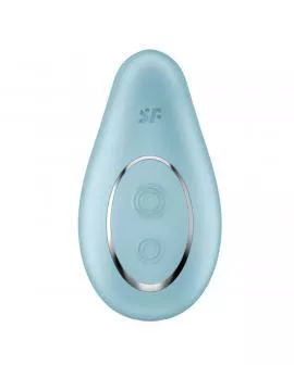 SATISFYER - DIPPING DELIGHT AUFLEGVIBRATOR BLAU