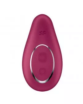 SATISFYER - DIPPING DELIGHT AUFLEGVIBRATOR ROT