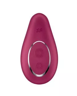 Satisfyer - Dipping Delight Auflegvibrator rot