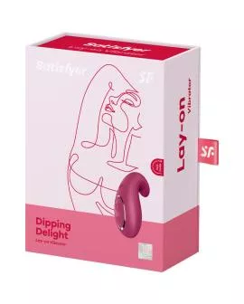 Satisfyer - Dipping Delight Auflegvibrator rot