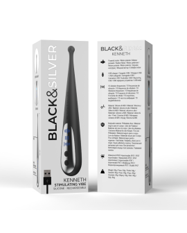 BLACK&SILVER - KENNETH STIMULIERENDE VIBE