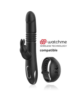 BLACK&SILVER - KENJI STIMULIERENDE VIBE, KOMPATIBEL MIT WATCHME DRAHTLOSER TECHNOLOGIE
