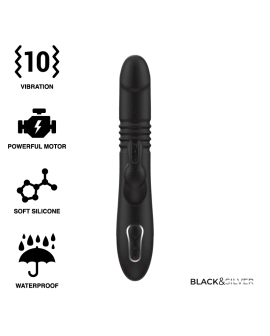 BLACK&SILVER - KENJI STIMULIERENDE VIBE, KOMPATIBEL MIT WATCHME DRAHTLOSER TECHNOLOGIE