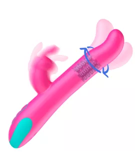Happy Loky Pluto Rabbit Vibrator Rotator - WatchMe Wireless Kompatibel