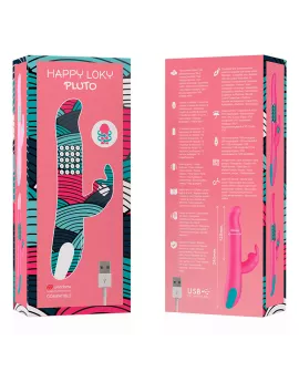 Happy Loky Pluto Rabbit Vibrator Rotator - WatchMe Wireless Kompatibel
