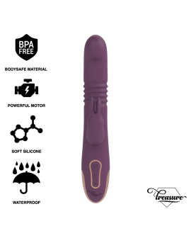 TREASURE BASTIAN Rabbit Up & Down - Vibrator Rotator WatchMe