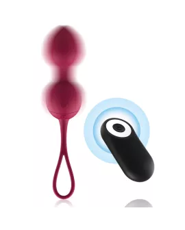 CICI Beauty - 3 Vibrierende Silikon Kegelperlen Fernbedienung