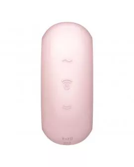 SATISFYER - PRO TO GO 3 DOPPELTER LUFTPULSSTIMULATOR & VIBRATOR ROSA