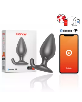 ONINDER - RIO VIBRIERENDER ANALPLUG SCHWARZ - KOSTENLOSE APP