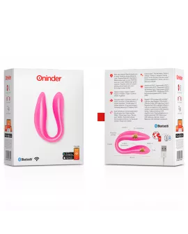ONINDER - LISBOA G-SPOT- UND KLITORALSTIMULATOR ROSA - KOSTENLOSE APP