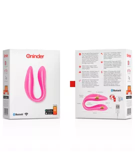 Oninder Lisboa G-Punkt- und Klitoralstimulator Rosa - Kostenlose App