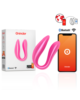 Oninder Lisboa G-Punkt- und Klitoralstimulator Rosa - Kostenlose App