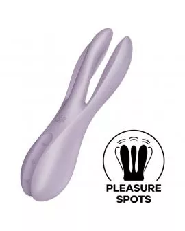 Satisfyer - Threesome 2 Vibrator in Violett