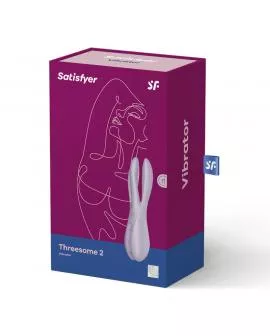Satisfyer - Threesome 2 Vibrator in Violett