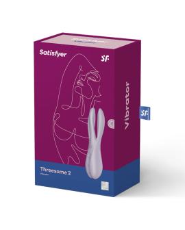 Satisfyer - Threesome 2 Vibrator in Violett
