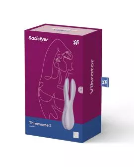 Satisfyer - Threesome 2 Vibrator in Violett