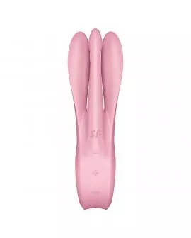 SATISFYER - THREESOME 1 VIBRATOR ROSA