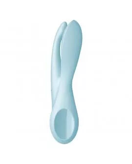 SATISFYER - THREESOME 1 VIBRATOR BLAU