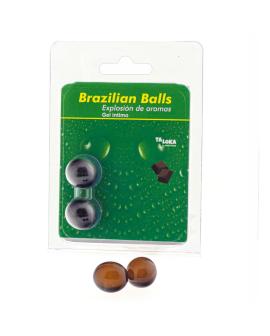 Taloka - 2 Brasilianische Kugeln Schokoladen-Intim-Gel
