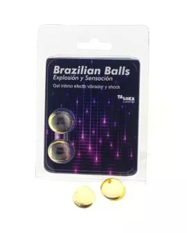 TALOKA - Brasilianische Vibrations-Bälle mit Schock-Gel