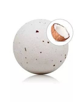 TALOKA - BADEBOMBE MIT KOKOSNUSSDUFT UND ROSENBLÜTEN