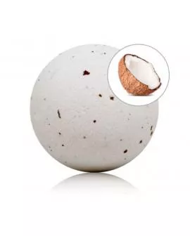 TALOKA - BADEBOMBE MIT KOKOSNUSSDUFT UND ROSENBLÜTEN