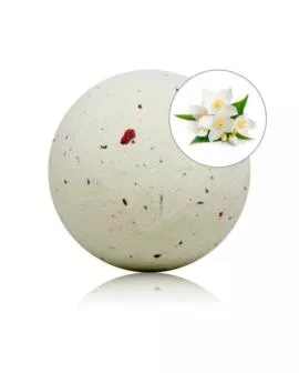 TALOKA - Sinnliche Badebombe mit Jasmin-Duft und Rosenblüten