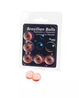 TALOKA 5 Brasilianische Vibrationsbälle - Aufregendes Gel