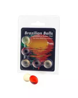 TALOKA - 5 Brasilianische Bälle mit Heißem Gel