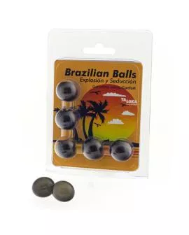 TALOKA - 5 Brasilianische Bälle Komfort-Effekt Aufregendes Gel