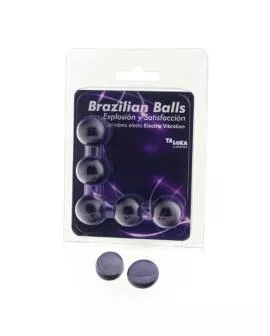 TALOKA - 5 Brasilianische Bälle mit Vibration und Gel