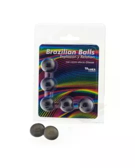 TALOKA - 5 BRASILIANISCHE KUGELN, AUFREGENDES GEL MIT KÖNIGUNGSEFFEKT