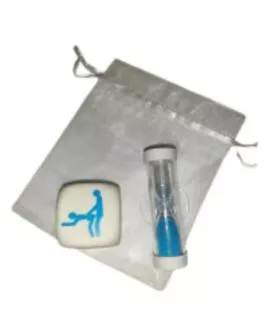 Diablo Picante - Kamasutra-Würfel für Jungen mit Sanduhr
