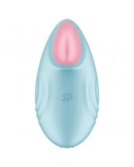 SATISFYER - TROPICAL TIP AUFLEGVIBRATOR BLAU