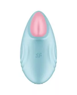 SATISFYER - TROPICAL TIP AUFLEGVIBRATOR BLAU