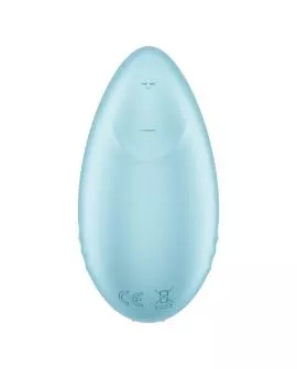 SATISFYER - TROPICAL TIP AUFLEGVIBRATOR BLAU