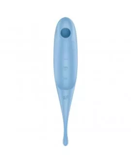 SATISFYER - TWIRLING PRO AIR PULSE STIMULATOR & VIBRATOR BLAU