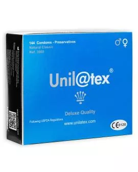Unilatex Natürliche Kondome - 144 Stück