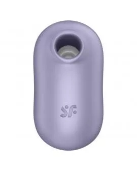 SATISFYER - PRO TO GO 2 DOPPELTER LUFTPULSSTIMULATOR & VIBRATOR VIOLETT