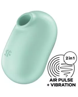 Satisfyer Pro To Go 2 - Luftpulsstimulator Vibrator Grün