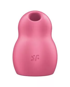 Satisfyer Pro To Go 1 - Doppelter Luftpulsstimulator Rot