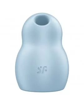 SATISFYER - PRO TO GO 1 DOPPELTER LUFTPULSSTIMULATOR & VIBRATOR BLAU