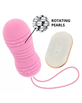 OHMAMA - Fernbedienung Ei 7 Modi Drehung Rosa