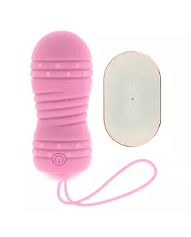 OHMAMA - Fernbedienung Ei 7 Modi Drehung Rosa