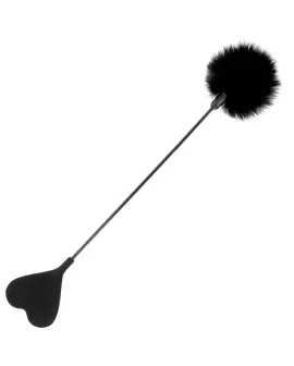 DARKNESS - Schwarze Liebefederpeitsche 40 cm