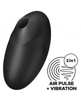 SATISFYER - VULVA LOVER 3 LUFTPULSSTIMULATOR & VIBRATOR SCHWARZ