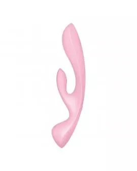 Satisfyer - Triple Oh Hybrid Vibration Rosa