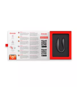 Oninder Lisboa G-Spot-Klitoralstimulator Schwarz - App