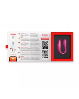 ONINDER - LISBOA G-SPOT- UND KLITORALSTIMULATOR ROSA - KOSTENLOSE APP